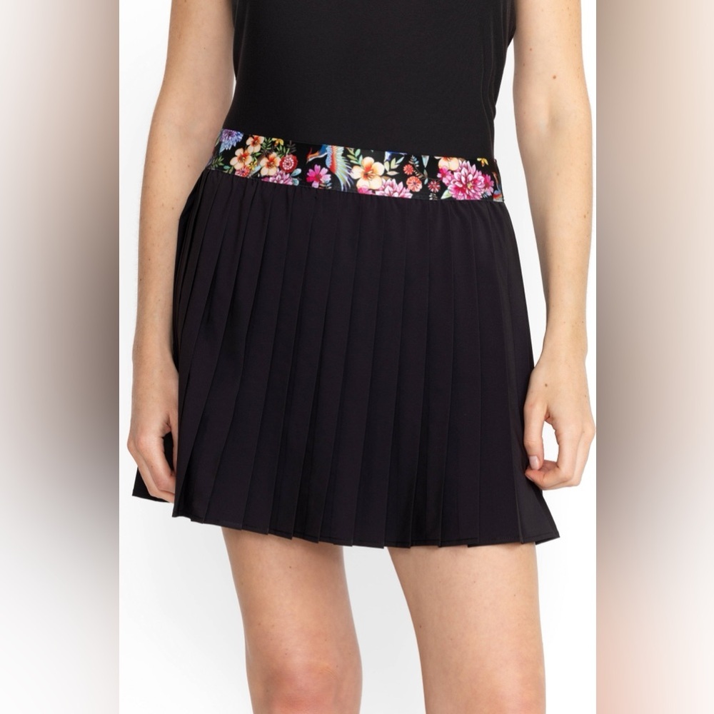 Johnny Was Bee Active Pleated Tennis Skirt Size XL